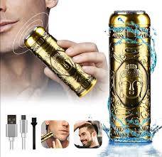 USB Rechargeable Razor HW-T8 Shaver Mini Electric Vintage Shaver Razor For Men And Ladies With Buddha Design Engraved Metal Body